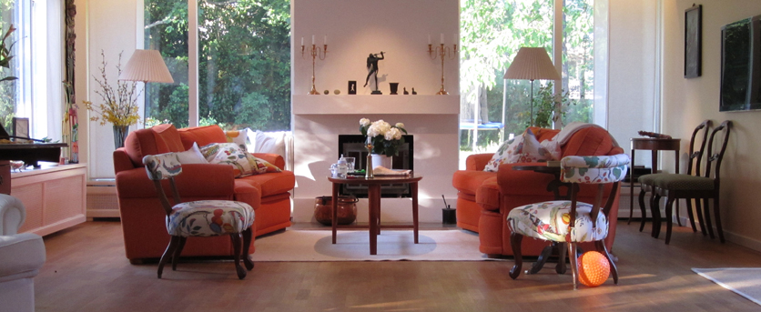 INTERIOR DESIGN   |   Living room design, private residence, Liding&ouml;, Sweden